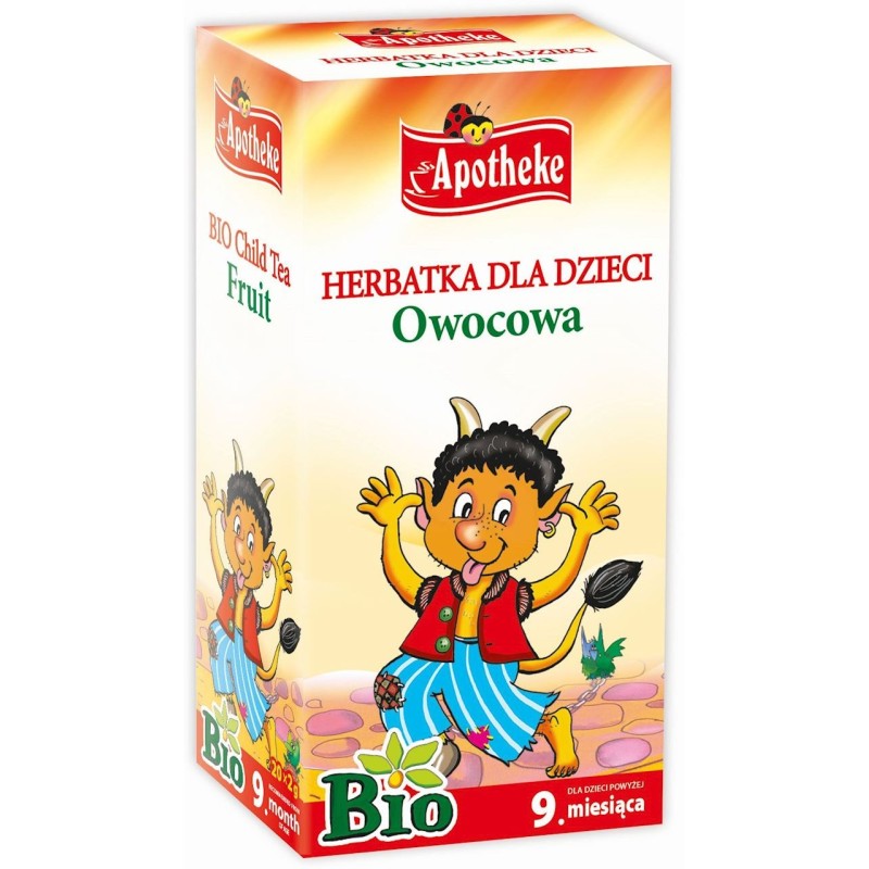 Herbatka dla dzieci - owocowa bio 20x1,5g APOTHEKE