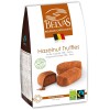 Belgijskie czekoladki truffle z orzechami laskowymi Fair Trade BIO 100g BELVAS