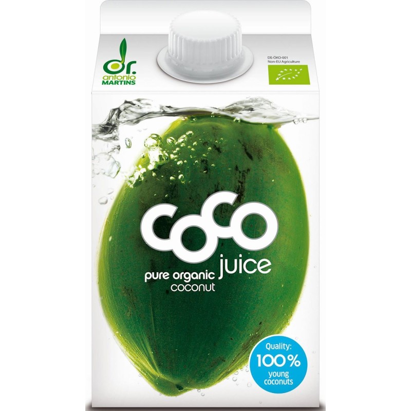 Woda kokosowa naturalna bio 500ml COCO DR MARTINS