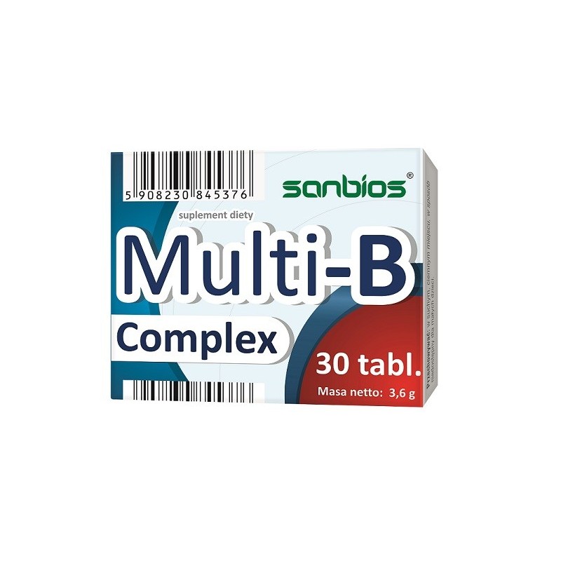 Multi-B-Complex 30 tbl. SANBIOS