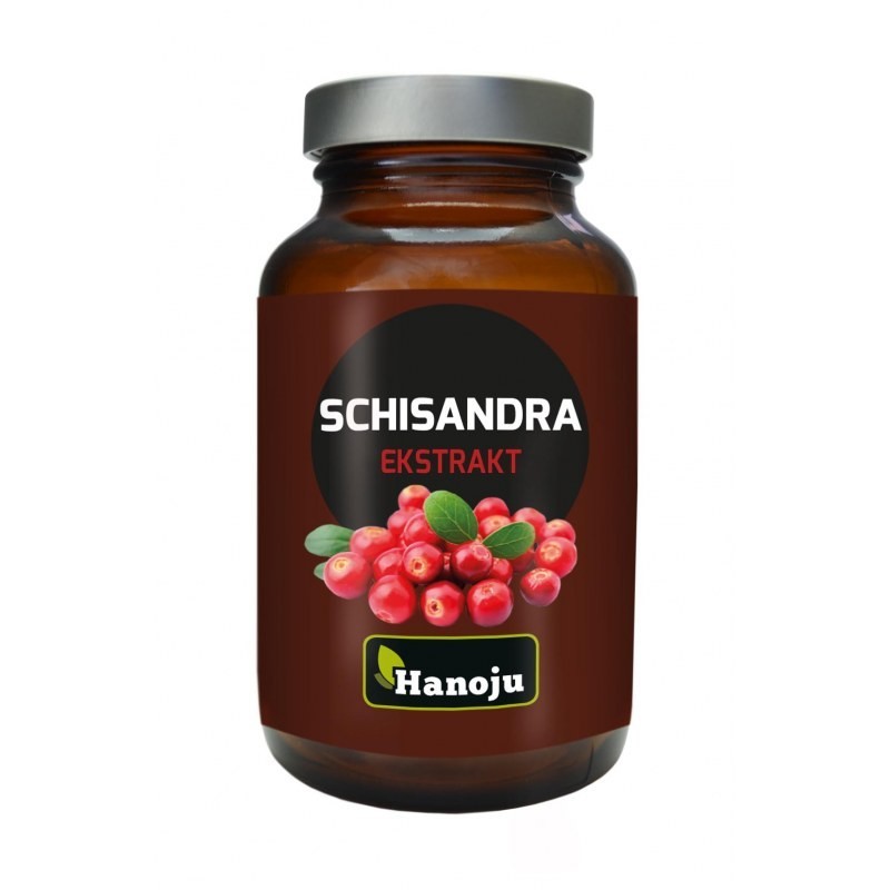 Schisandra (cytryniec chiński) ekstrakt 400mg 90 tabletek HANOJU