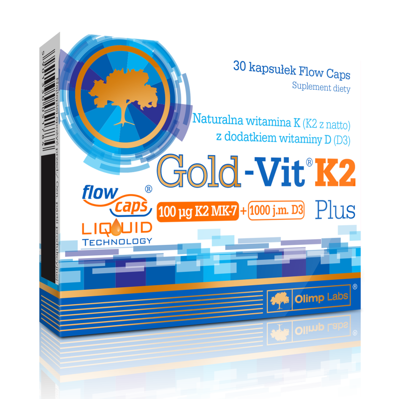 Gold-Vit K2 Plus 30 kaps. OLIMP