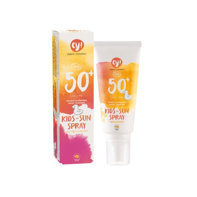 ey! Spray na słońce SPF 50+ dla dzieci do twarzy i ciała 100ml EKO Eco COSMETICS