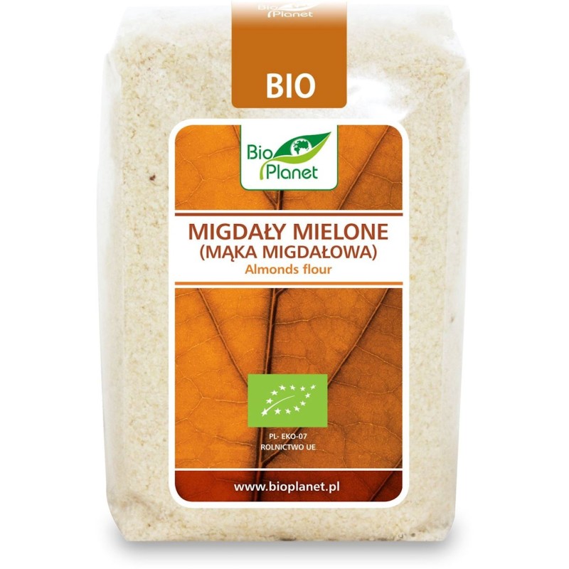 Migdały mielone (mąka migdałowa) 250 g BIO PLANET